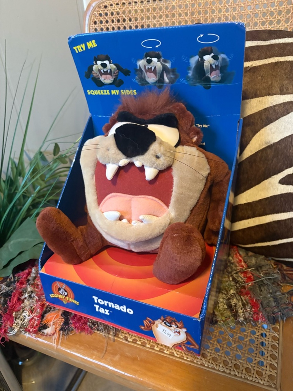 Tornado Taz Plushie Toy